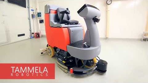 Autonomous Robotic Floor Scrubber | Tammela Robotics