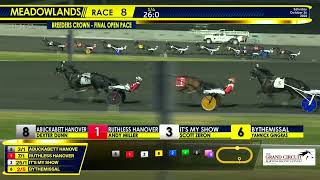 October 26, 2024 - Breeders Crown Final - Open Pace - Race 8