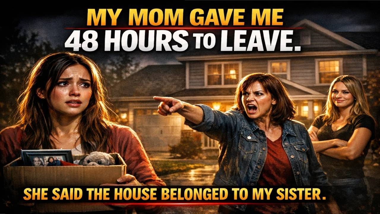Mom Yelled “You Have 48 Hours To Get Your Stuff Out That House Is Your Sister’s