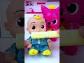 ASMR Unboxing PinkFong &amp; Cocomelon Sugarcane Watermelon 🍉 🫜Toy| Satisfying ASMR KitchenSet #shorts