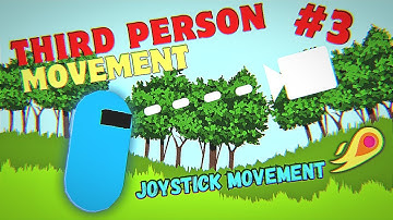 Third Person Movement in Its Magic Engine #3  How To make Games On mobile in hindi | Harsh Tutorials