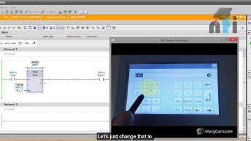 Siemens KTP 400 - How to use Numeric field on HMI screen?