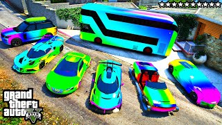 Stealing SUPER RAINBOW CARS with Franklin GTA 5 RP! by Aves 3,663 views 2 months ago 27 minutes