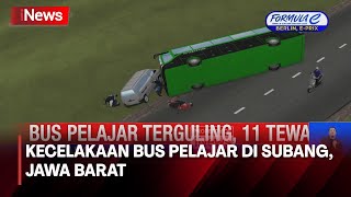 Data Korban Tewas Kecelakaan Bus Pelajar di Subang, Jawa Barat - iNews Siang 12/05