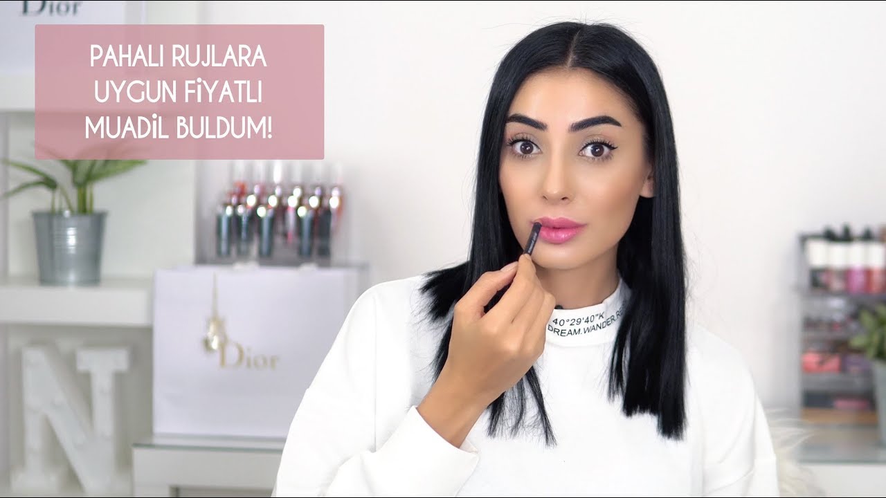 Pahalı Rujlara Uygun Fiyatlı Muadil Buldum 💋💄
