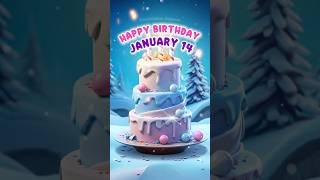 14 January Best Happy Birthday Song  Happy Birthday Whatsapp Status shorts  celebrationavenue