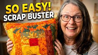 Turn Jelly Roll Strips Into a Stunning Log Cabin Design | Beginner Patchwork