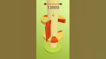 Máximo nivel en Helix Jump imposible.Max level