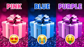 Choose Your Gift Pink Blue Or Purple How Lucky Are You? Quiz Forest