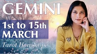 GEMINI Tarot reading from 1st to 15th March 2024