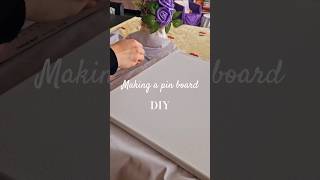 Making my own pin board 📌 DIY #diy #pinboard #apartment #cozyhome