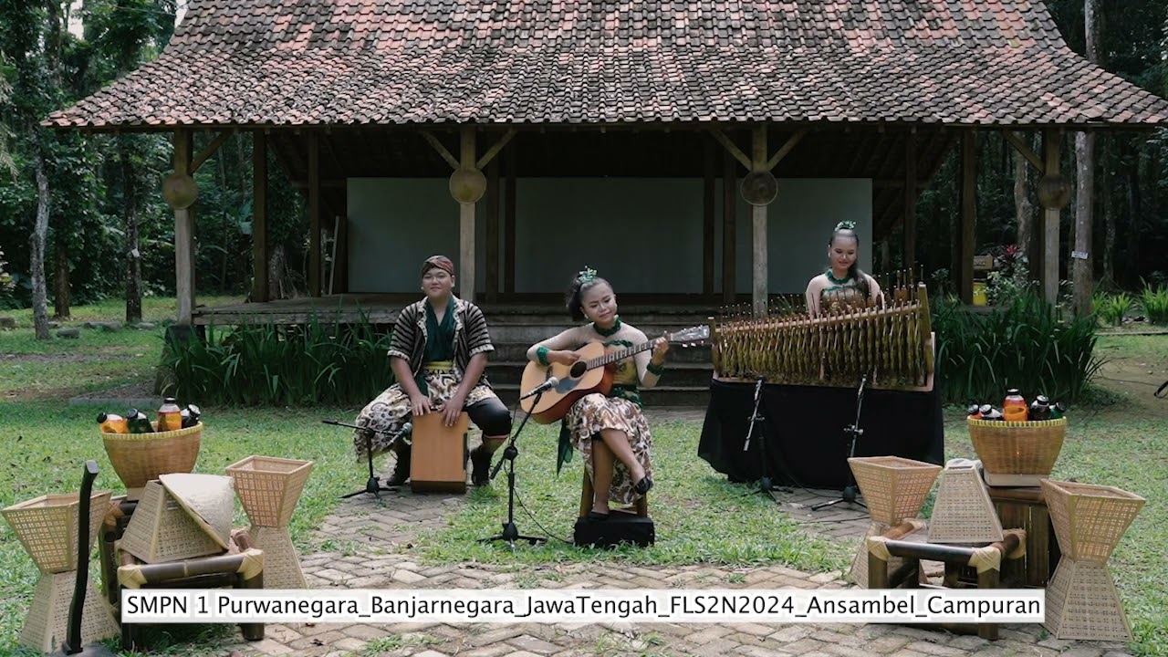 JUARA 2 Kabupaten & TOP 10 Provinsi Jawa Tengah FLS2N Ansambel Campuran 2024 | SMP N 1 PURWANEGARA