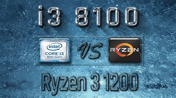 i3 8100 vs Ryzen 3 1200 Benchmarks | Gaming Tests Review & Comparison