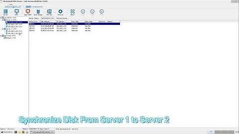 DDS+ Diskless System: 19. Full Sync Disk  #DisklessSystem #ComputerLab #Corporate #Education