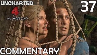 Uncharted 4 Walkthrough Part 37 - Exploding Mummies & Booby Traps (Chapter 19/20)