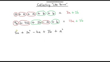 Simplifying Expressions by Collecting Like Terms