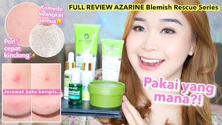 Skincare Routine DIBAWAH 50 RIBU untuk Kulit OILY, BERJERAWAT & KOMEDOAN - AZARINE Honest Review