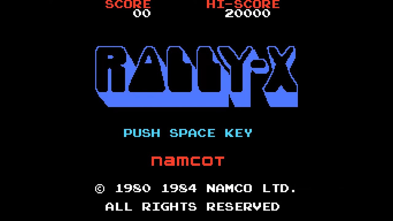 MSX Longplay [078] Rally-X - YouTube