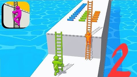 Ladder Master - Gameplay Walkthrought #2 (iOS, Android) All Levels // Best Mobile Offline Game