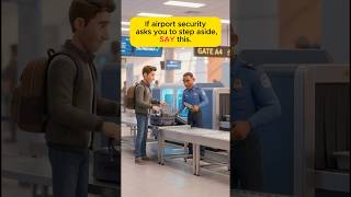 How to Handle Random Airport Security Stops #traveltips #tsa