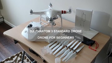 DJI Phantom 3 Standard Drone Unboxing and Setup