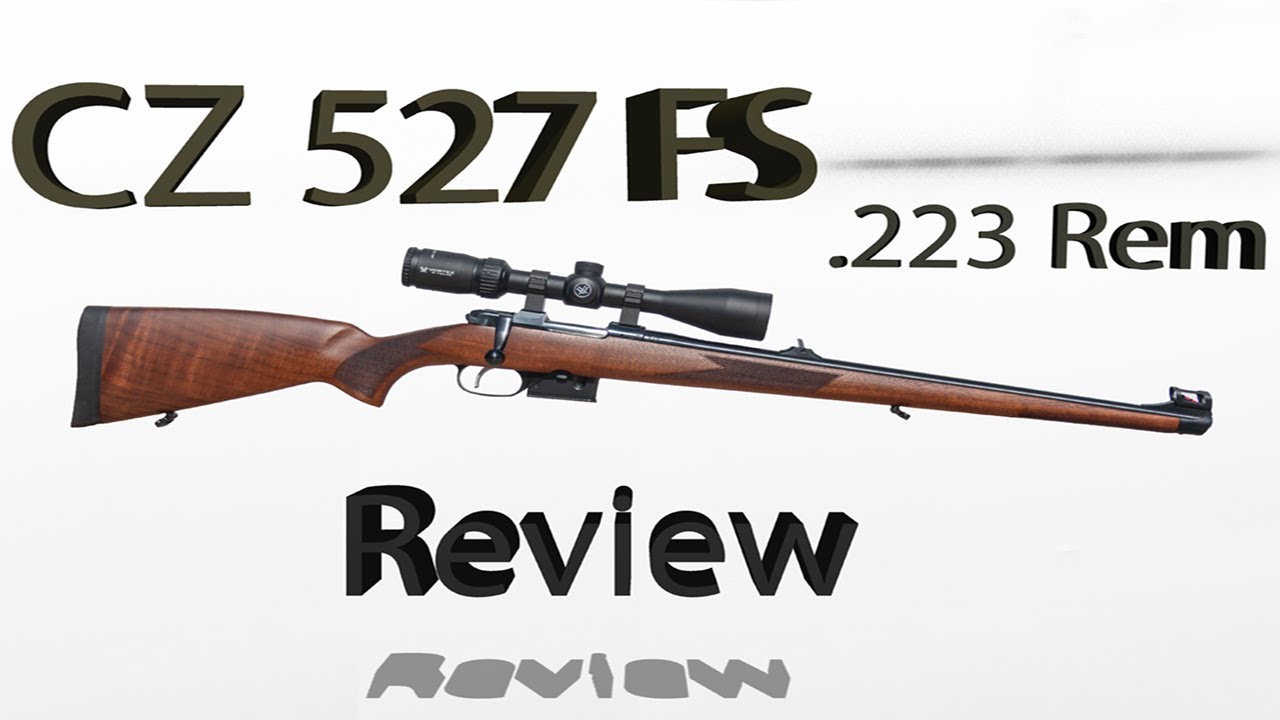 CZ 13003 CZ 527 223 Remington/5.56 NATO 5 Round Steel Blued Finish 