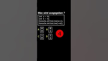 Was wird ausgegeben ? (C#) #aufgabe #code #programming #short