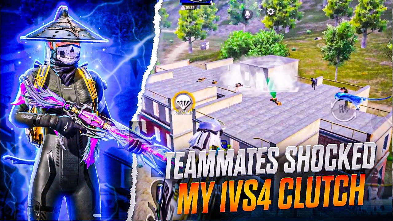 SHOCKING MY TEAMMATES BY INTENSE 1VS4 CLUTCHES | FIVE FINGER ...