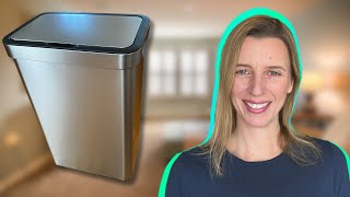 This Dual-Compartment Eko Motion Sensor Trash Can Beats Traditional Bins