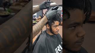 🚨 Emergency Surgery Saved Him! 😱🏥 #Barber #Haircut #Fade #Transformation