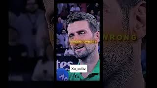 Very Difficult But Not Impossible 🗿- Novak Djokovic Edit | Montagem Aquimia✌️