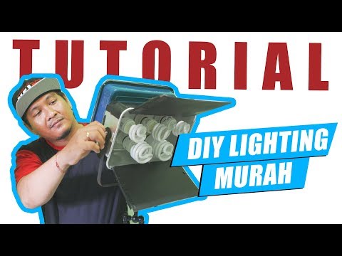 Membuat sendiri Lighting Video (Lampu Video) Murah! Dengan LED Panel - Part 1, Introduksi. 