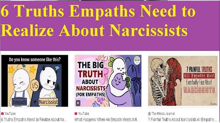 6 Truths Empaths Need to Realize About Narcissists 6 Truths Empaths Need to Realize About Narcissist