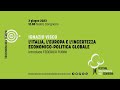 L'Italia, l'Europa e l'incertezza economico-politica globale