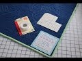 How to Attach a Quilt Label by Fat Quarter Shop and Me & My Sister Designs using Stitch Witchery