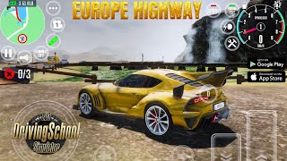 Driving School Simulator : EVO - EUROPE HIGHWAY (Mission - 4,5) screenshot 3