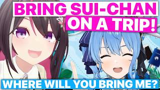 AZKi Wants To Take Suisei On A Trip (Hoshimachi Suisei / Hololive) [En