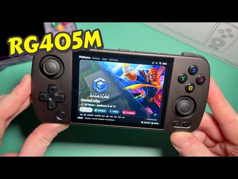 RG405M - GammaOS v1.5.1 Gameplay Showcase | PS2 & GameCube - YouTube