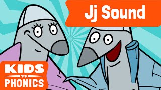 Jj | Fun Phonics | How to Read | Made by Kids vs Phonics
