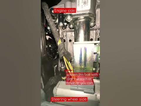 Mercedes c300 steering wheel does not go up and down Fix - YouTube