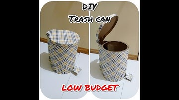 DIY TRASH CAN from cardboard // On Creation ^^