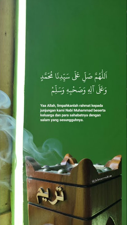 Perbanyak sholawat Jumu'ah Mubarak || reels Instagram