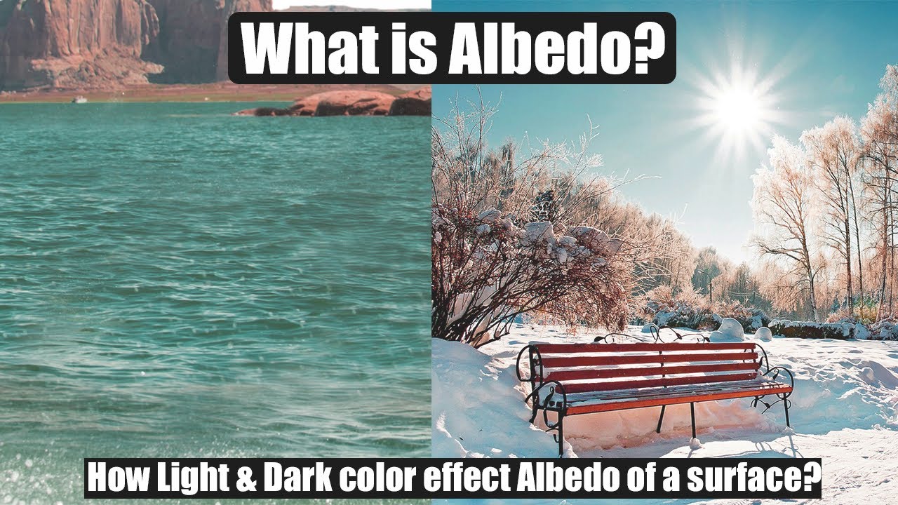 Albedo/Reflectivity | Albedo of dark & light color - YouTube