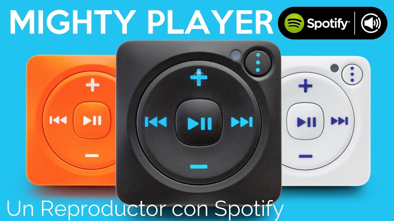 Reproductor de música Mighty 3 de Spotify - Compatible con