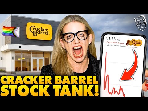 YIKES: Cracker Barrel Stock COLLAPSES After Woke Rebrand, Down 55% | Customers Boycott: ‘Fire CEO!’