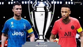 PES 2020 - PSG vs Juventus - Final UEFA Champions League 2020 UCL - Neymar vs Ronaldo