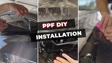 Paint Protection Film Installation DIY| Tesla Model 3 (PPF installation Process)