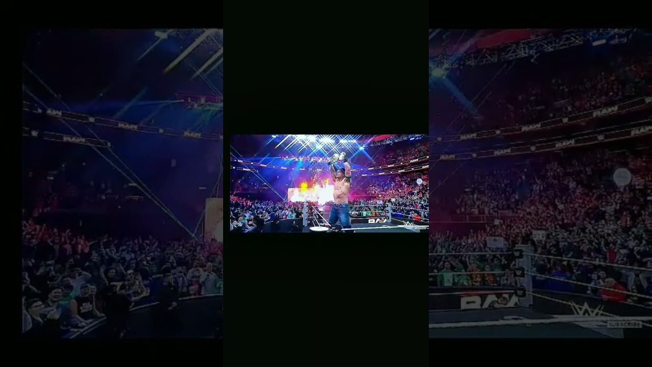 JOHN CENA becomes the grandslam Champion #WWE