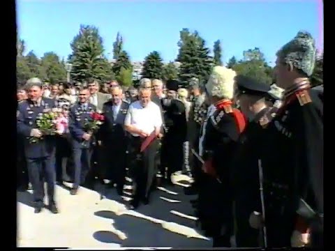 Юбилей 1 полета Бахчиванджи на самолете с ракетным двигателем - 60 лет в Бриньковской 1 часть 2002г.