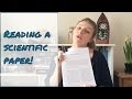 How to read a scientific paper